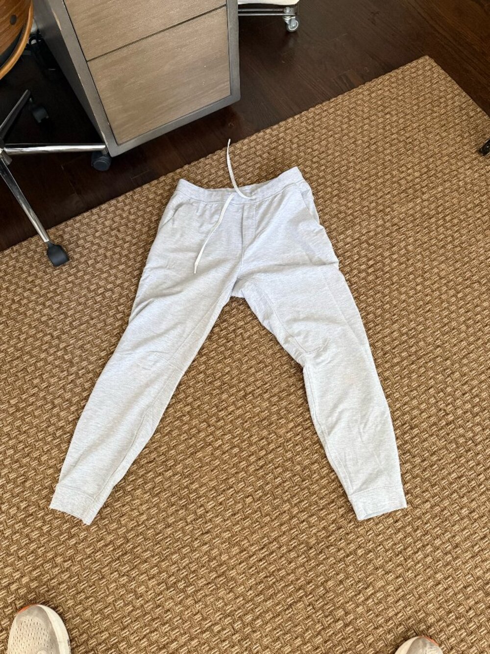 Lululemon Men's Heather Gray Joggers Fit Like M